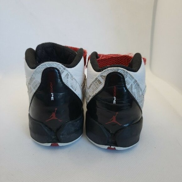Nike Baby Air Jordan XX2 PE 317144-161 White Black Red Basketball Shoes Size 6C - Picture 2 of 10